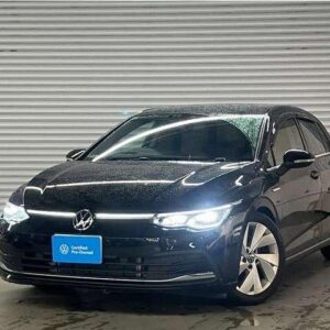2021 Volkswagen Golf black gasoline used car Japan export