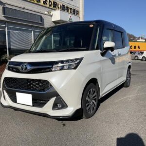 2020 Toyota Tank pearl gasoline used car Japan export