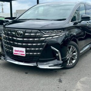 2025 Toyota Alphard black gasoline used car Japan export