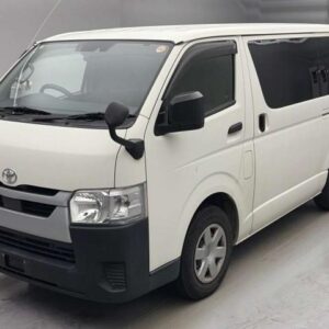 2021 Toyota Hiace Van white diesel used car Japan export