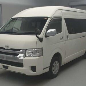 2015 Toyota Hiace Wagon white gasoline used car Japan export