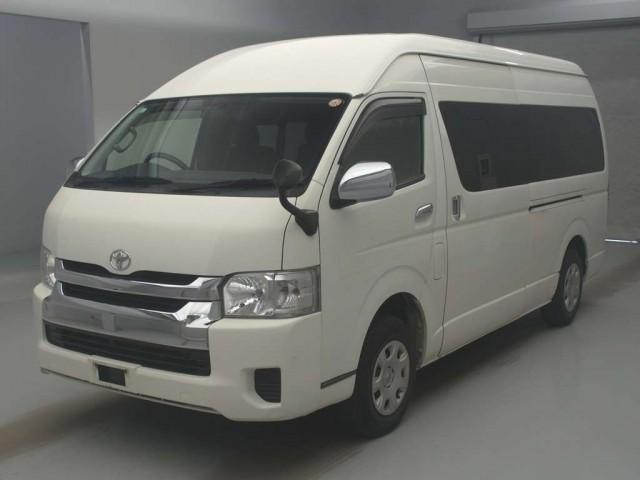 Ref:AUX-24979172 TOYOTA HIACE WAGON 2015 1 2015 Toyota Hiace Wagon white gasoline used car Japan export
