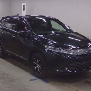 2020 Toyota Harrier black gasoline used car Japan export