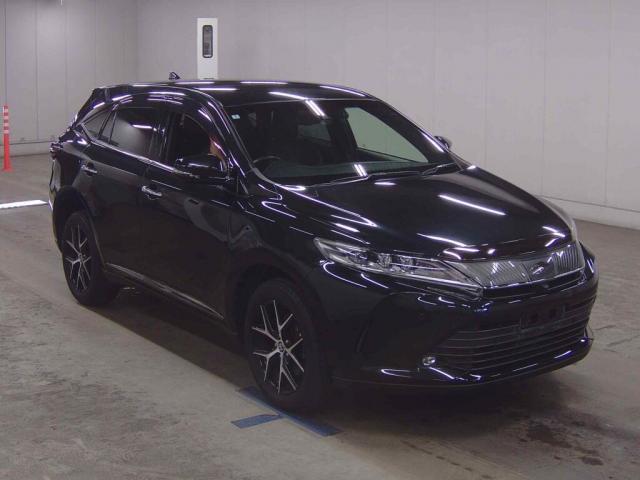 Ref:AUX-24979173 TOYOTA HARRIER 2020 1 2020 Toyota Harrier black gasoline used car Japan export