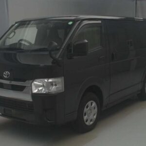2020 Toyota Hiace Van black diesel used car Japan export