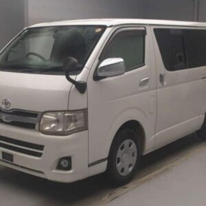 2011 Toyota Regius Ace Van pearl diesel used car Japan export