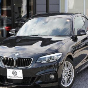 2018 Bmw 2 Series black gasoline used car Japan export