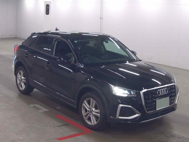Ref:AUX-24979328 AUDI Q2 2022 1 2022 Audi Q2 black diesel used car Japan export