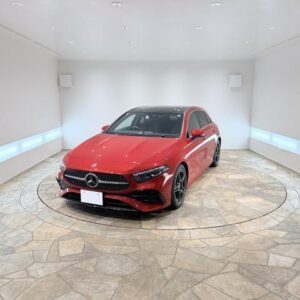 2023 Mercedes Benz A-Class red diesel used car Japan export
