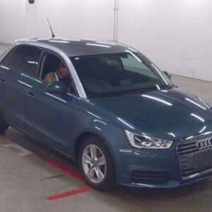 2017 Audi A1 Sportback blue gasoline used car Japan export