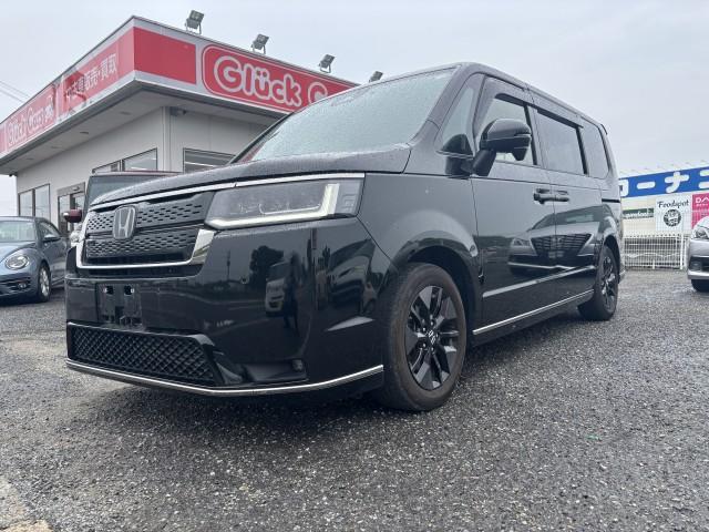 Ref:AUX-24979435 HONDA STEPWAGON SPADA 2023 1 2023 Honda Stepwagon Spada black gasoline used car Japan export