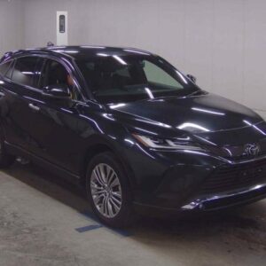 2022 Toyota Harrier black gasoline used car Japan export
