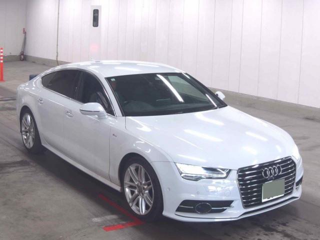 Ref:AUX-24979454 AUDI A7 SPORTBACK 2017 1 2017 Audi A7 Sportback white gasoline used car Japan export