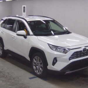 2022 Toyota Rav4 pearl gasoline used car Japan export