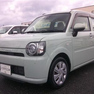 2019 Daihatsu Mira Tocot green gasoline used car Japan export