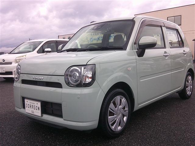 Ref:AUX-24979472 DAIHATSU MIRA TOCOT 2019 1 2019 Daihatsu Mira Tocot green gasoline used car Japan export