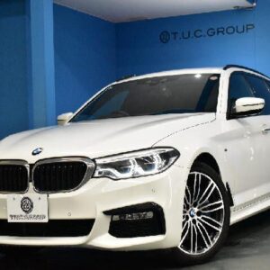 2018 Bmw 5 Series white gasoline used car Japan export