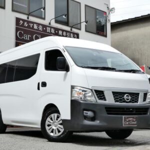 2026 Nissan Nv350Caravan Van white gasoline used car Japan export