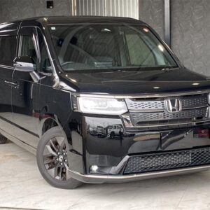 2024 Honda Stepwagon black gasoline used car Japan export