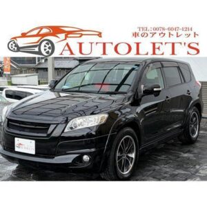 2009 Toyota Vanguard black gasoline used car Japan export