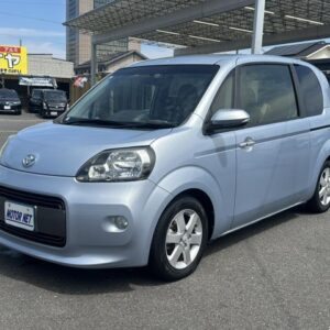 2015 Toyota Porte blue gasoline used car Japan export