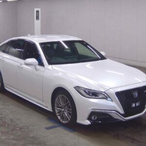 2021 Toyota Crown Hybrid pearl gasoline used car Japan export