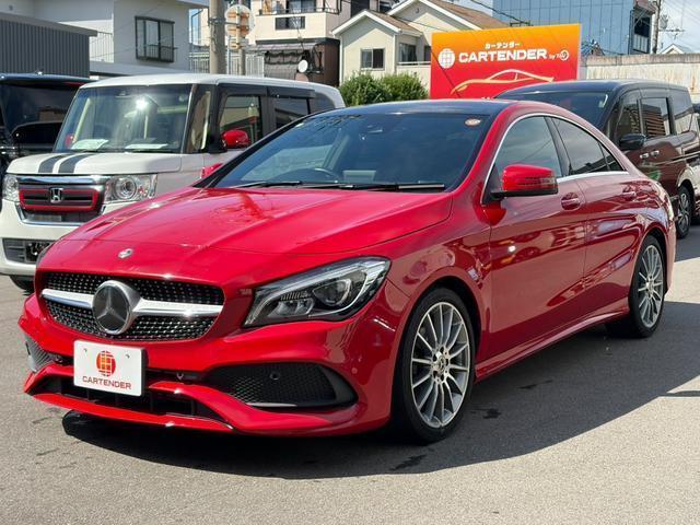 Ref:AUX-24995008 MERCEDES BENZ CLA-CLASS 2018 1 2018 Mercedes Benz Cla-Class red gasoline used car Japan export