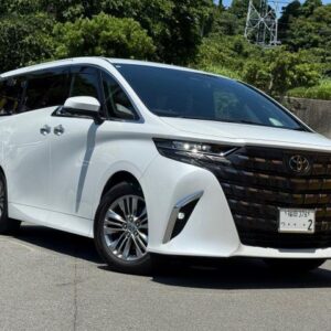 2023 Toyota Alphard pearl gasoline used car Japan export
