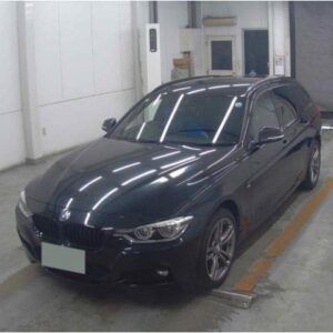 2016 Bmw 3 Series black gasoline used car Japan export
