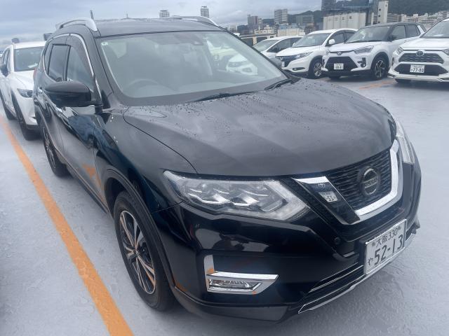Ref:AUX-24995706 NISSAN X-TRAIL 2020 1 2020 Nissan X-Trail black gasoline used car Japan export