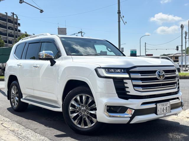 Ref:AUX-24995716 TOYOTA LAND CRUISER 2025 1 2025 Toyota Land Cruiser pearl gasoline used car Japan export