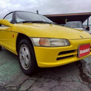 1991 Honda Beat yellow gasoline used car Japan export