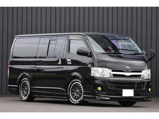 Ref:AUX-24995765 TOYOTA HIACE VAN 2010 1 2010 Toyota Hiace Van black diesel used car Japan export