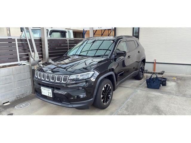 Ref:AUX-24995777 CHRYSLER JEEP JEEP COMPASS 2021 1 2021 Chrysler Jeep Jeep Compass black gasoline used car Japan export
