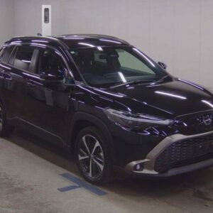 2024 Toyota Corolla Cross black gasoline used car Japan export