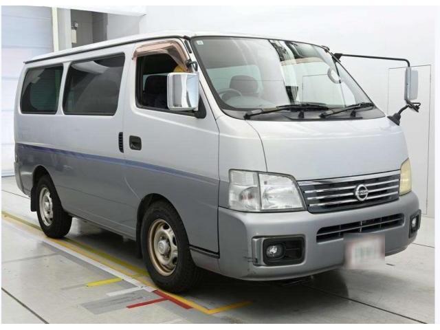 Ref:AUX-24995879 NISSAN CARAVAN 2002 1 2002 Nissan Caravan silver gasoline used car Japan export