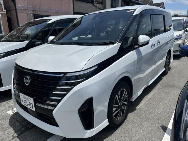 Ref:AUX-24995912 NISSAN SERENA 2023 1 2023 Nissan Serena pearl gasoline used car Japan export