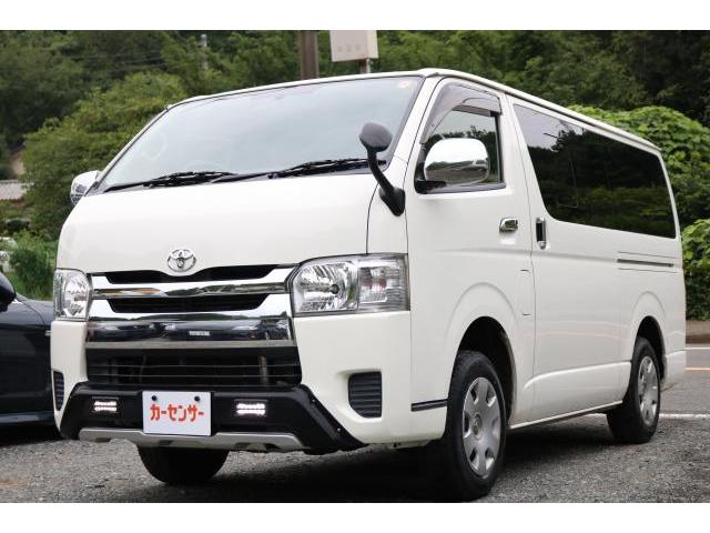 Ref:AUX-24997825 TOYOTA HIACE VAN 2017 1 2017 Toyota Hiace Van white gasoline used car Japan export