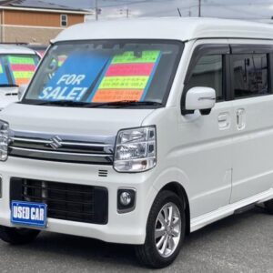 2022 Suzuki Every Wagon white gasoline used car Japan export
