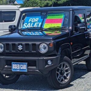2023 Suzuki Jimny black gasoline used car Japan export