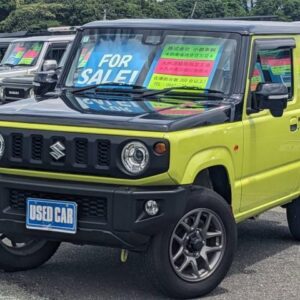 2020 Suzuki Jimny yellow gasoline used car Japan export