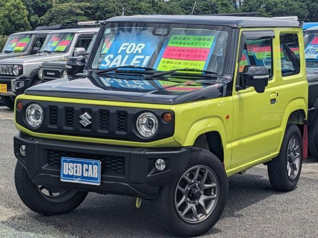 Ref:AUX-24997865 SUZUKI JIMNY 2020 1 2020 Suzuki Jimny yellow gasoline used car Japan export