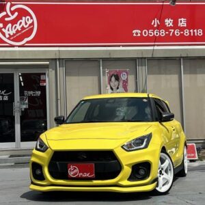 2023 Suzuki Swift Sport yellow gasoline used car Japan export