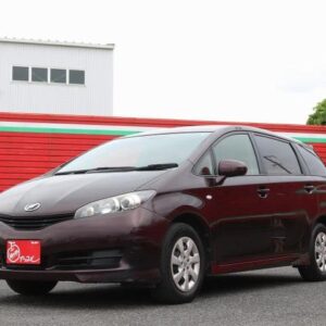 2011 Toyota Wish wine gasoline used car Japan export