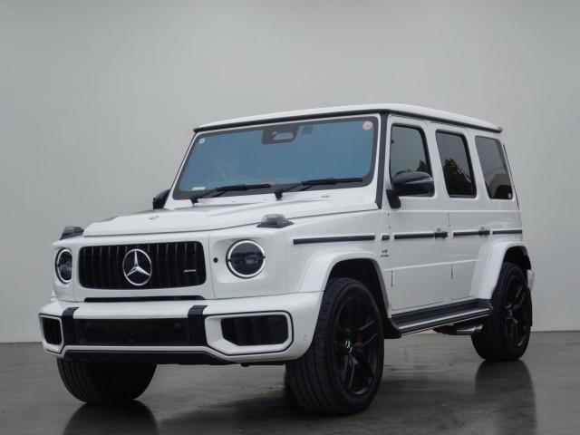 Ref:AUX-25000314 MERCEDES AMG G-CLASS 2024 1 2024 Mercedes Amg G-Class pearl gasoline used car Japan export