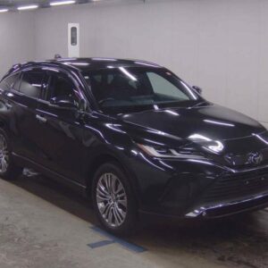 2023 Toyota Harrier black gasoline used car Japan export