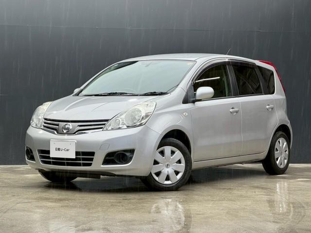 Ref:AUX-25000402 NISSAN NOTE 2012 1 2012 Nissan Note silver gasoline used car Japan export