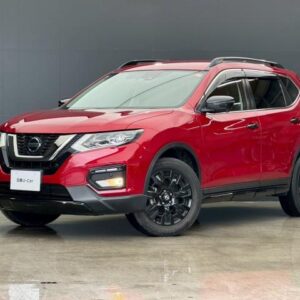 2021 Nissan X-Trail red gasoline used car Japan export
