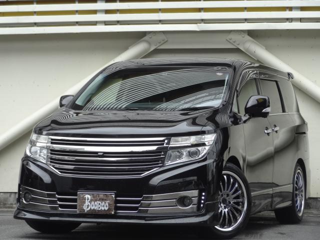 Ref:AUX-25000453 NISSAN ELGRAND 2013 1 2013 Nissan Elgrand black gasoline used car Japan export