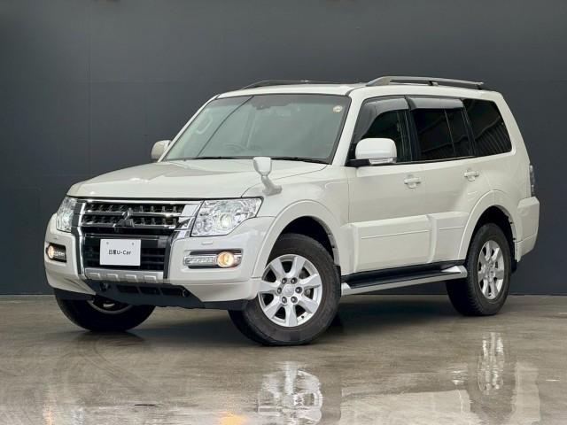 Ref:AUX-25004786 MITSUBISHI PAJERO 2019 1 2019 Mitsubishi Pajero pearl diesel used car Japan export